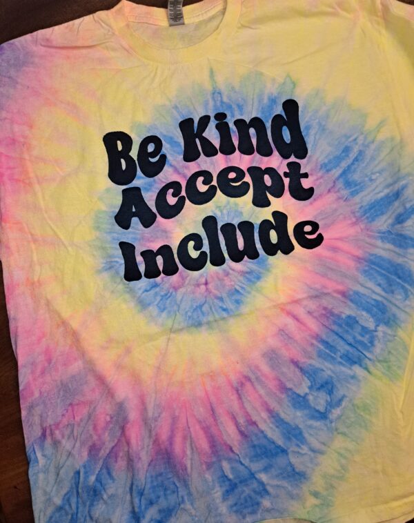 NEW Adult "Be Kind, Accept, Include" T-shirt